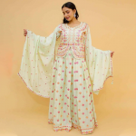 Embellished Thread Work Detail Ready to Wear Lehenga & Blouse With Dupatta